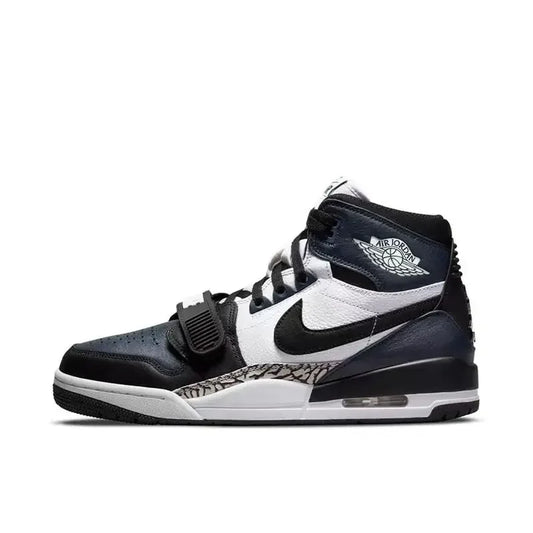 Nike Jordan Legacy 312 Black White Panda Unisex Versatile Casual High-top
