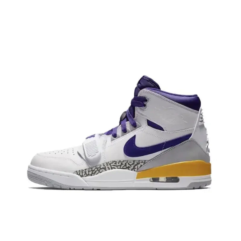 Nike Jordan Legacy 312 Black White Panda Unisex Versatile Casual High-top