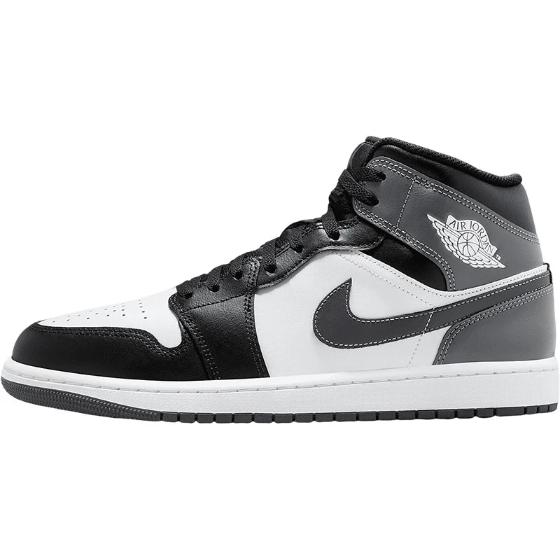 Nike official genuine JORDAN men's sports mid top lace up cushioned basketball shoes DQ8426-001