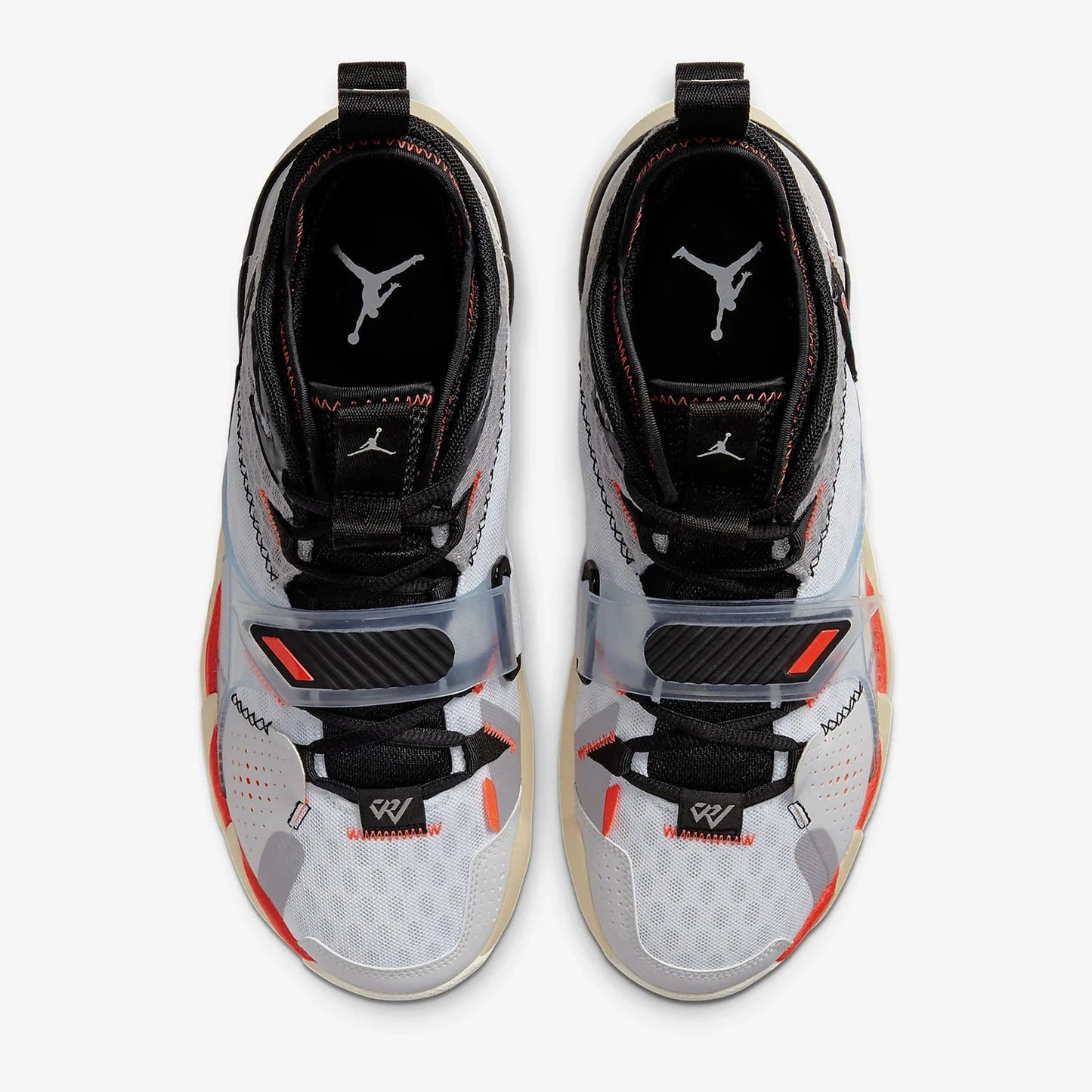 Nike Official Genuine JORDAN Men's Mid-Top Cushioned Sports Wear-Resistant Basketball Shoes CD3002-101