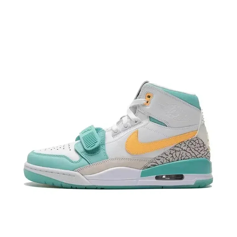 Nike Jordan Legacy 312 Black White Panda Unisex Versatile Casual High-top