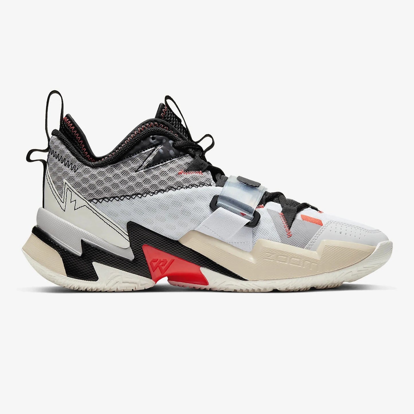 Nike Official Genuine JORDAN Men's Mid-Top Cushioned Sports Wear-Resistant Basketball Shoes CD3002-101