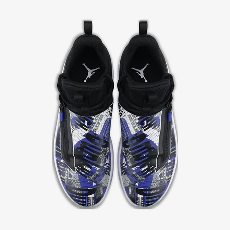 Nike official genuine Jordan Jumpman Hustle PF men's basketball shoes AQ0394