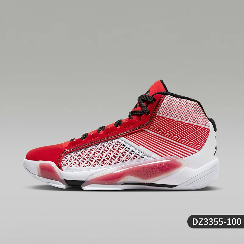Nike Official Authentic Air Jordan Men's Wear-Resistant Cushioned Sports Basketball Shoes DZ3355-100