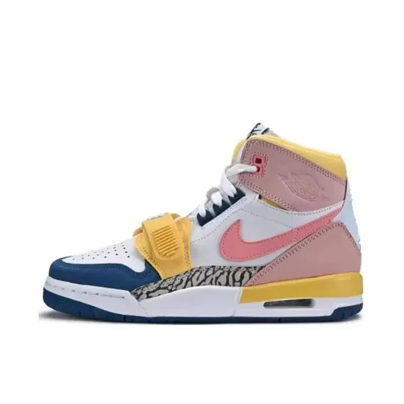 Nike Jordan Legacy 312 Black White Panda Unisex Versatile Casual High-top